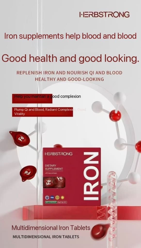Herbstrong multidimensional iron tablets