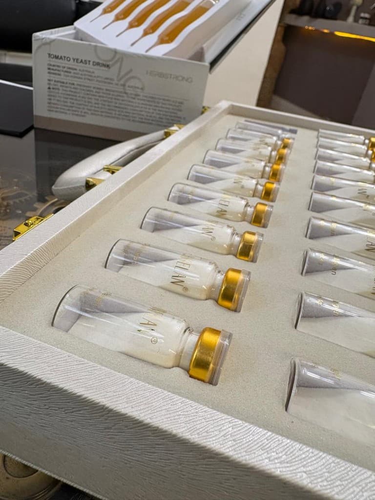 Collagen vials